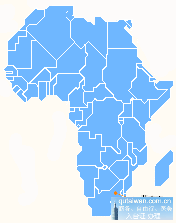 在南非的辦事地址地圖